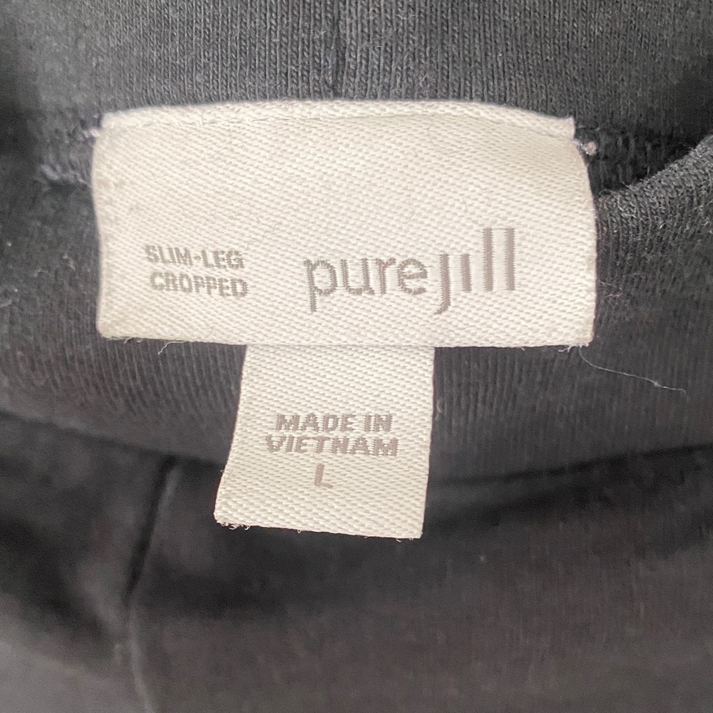 Pure Jill Slim-Leg Cropped Pants - Picture 2 of 3